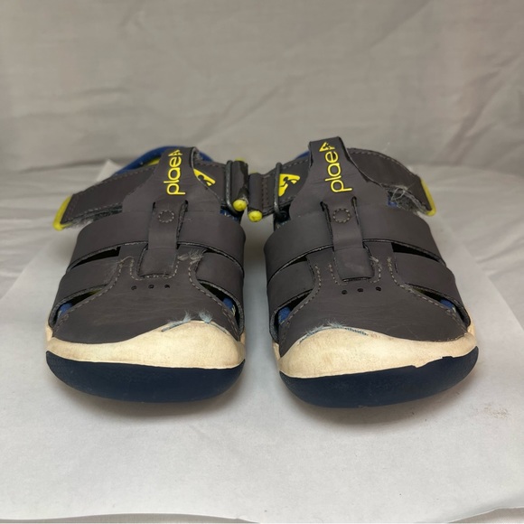 PLAE Sam 2.0 Fisherman Sandals Gray Shoes Toddler Boys 7 - Picture 2 of 8